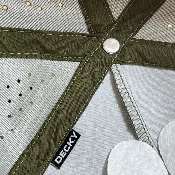 5 Panel High Profile Relaxed Perforated Performance Rope Hat - Picture 9 of 10